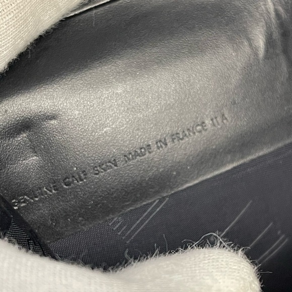 DUNHILL long calf leather men's wallet in black - Picture 9 of 14